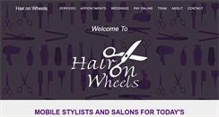 Desktop Screenshot of haironwheels.net