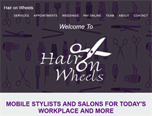 Tablet Screenshot of haironwheels.net